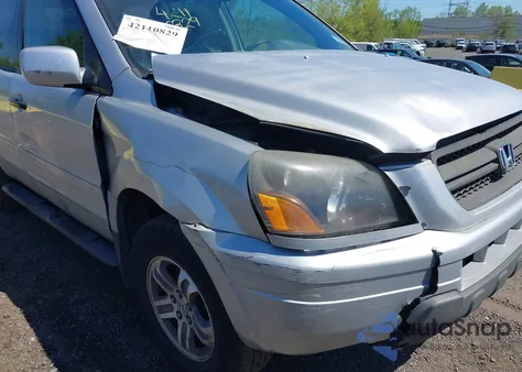 2003 Honda Pilot Ex-L из США, поврежденный, VIN 2HKYF18693H613421